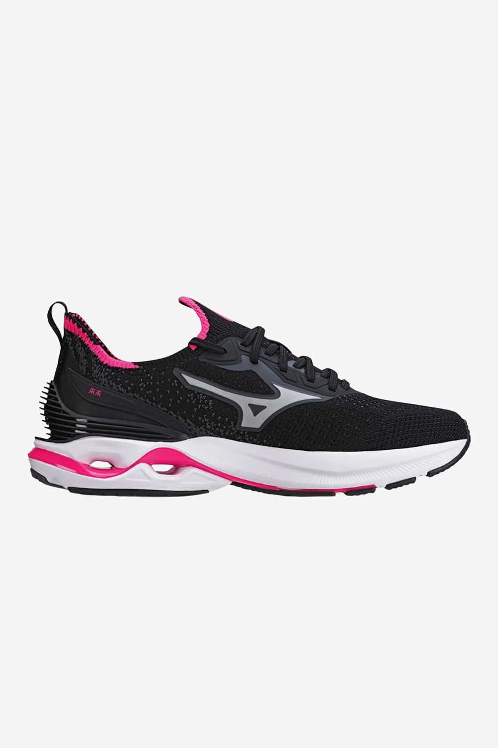 TENIS MIRAI 6 W 101081081 PRETO/ROSA CHOQUE 36