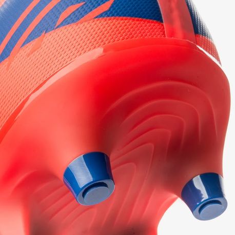 CHUTEIRA ADAMANT PREMIER CAMPO U01FB082 023-CORAL/BRANCO/AZUL 39