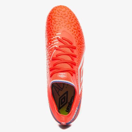 CHUTEIRA ADAMANT PRO CAMPO U03FB083 023-CORAL/BRANCO/AZUL 34