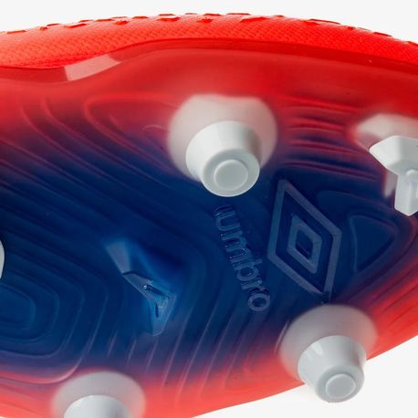 CHUTEIRA ADAMANT PRO CAMPO U03FB083 023-CORAL/BRANCO/AZUL 34