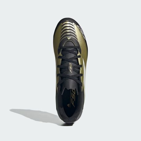 CHUTEIRA F50 CLUB MESSI CAMPO IG9331 PRETO/DOURADO 37