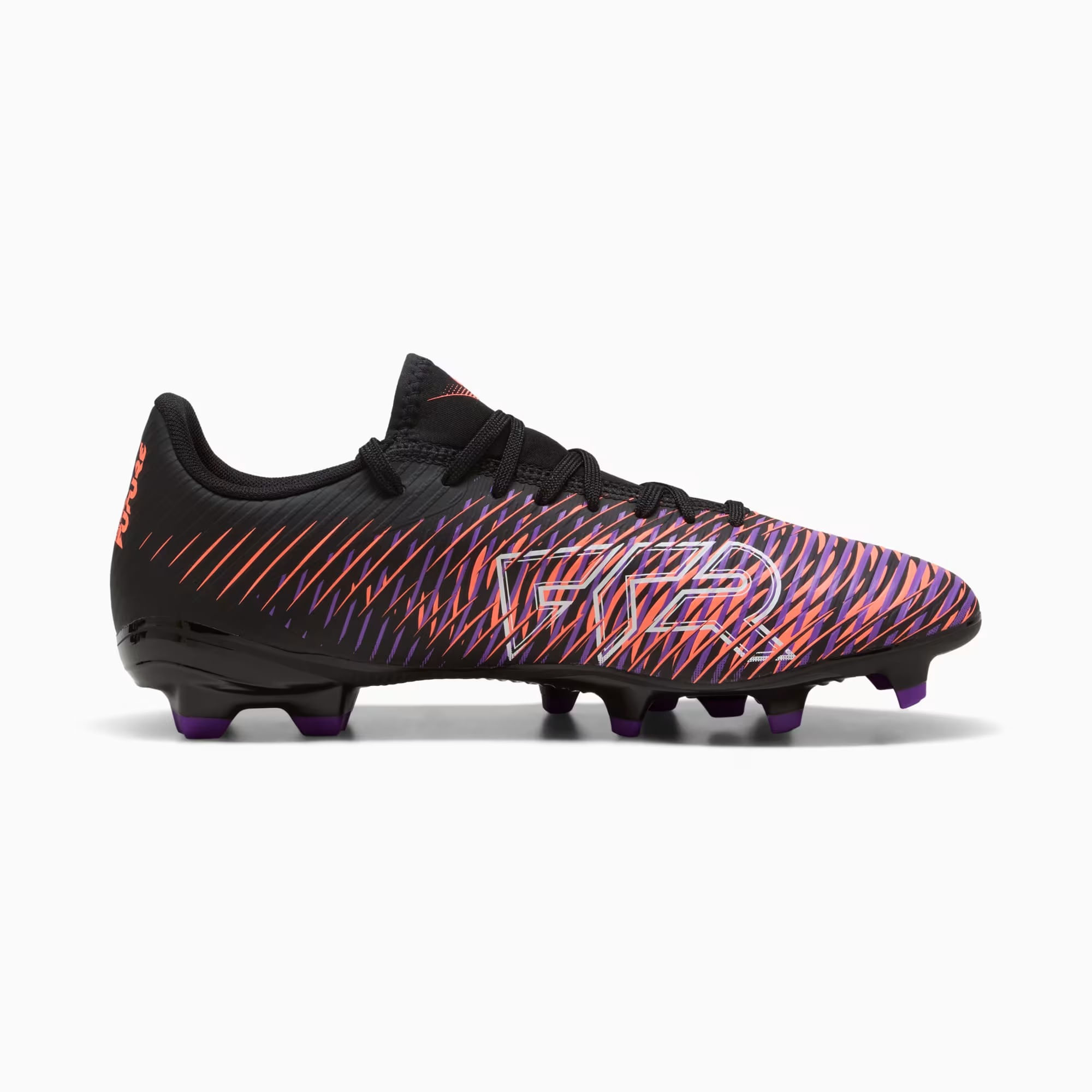 CHUTEIRA FUTURE PLAY 8 CAMPO 108141 01-PUMA BLACK/PUMA WHITE-GLOWING RED 39