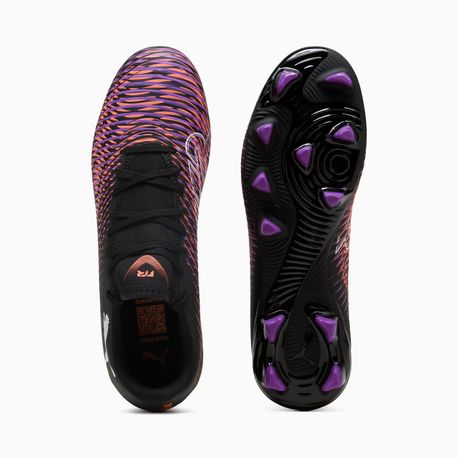 CHUTEIRA FUTURE PLAY 8 CAMPO 108141 01-PUMA BLACK/PUMA WHITE-GLOWING RED 39