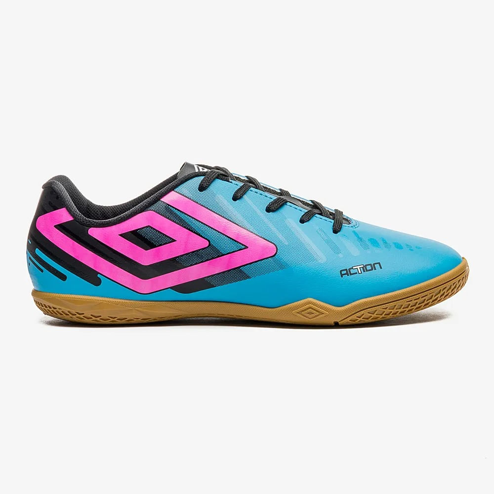 CHUTEIRA ACTION IN U01FB00250 310-AZUL/PRETO/ROSA FLUOR 40