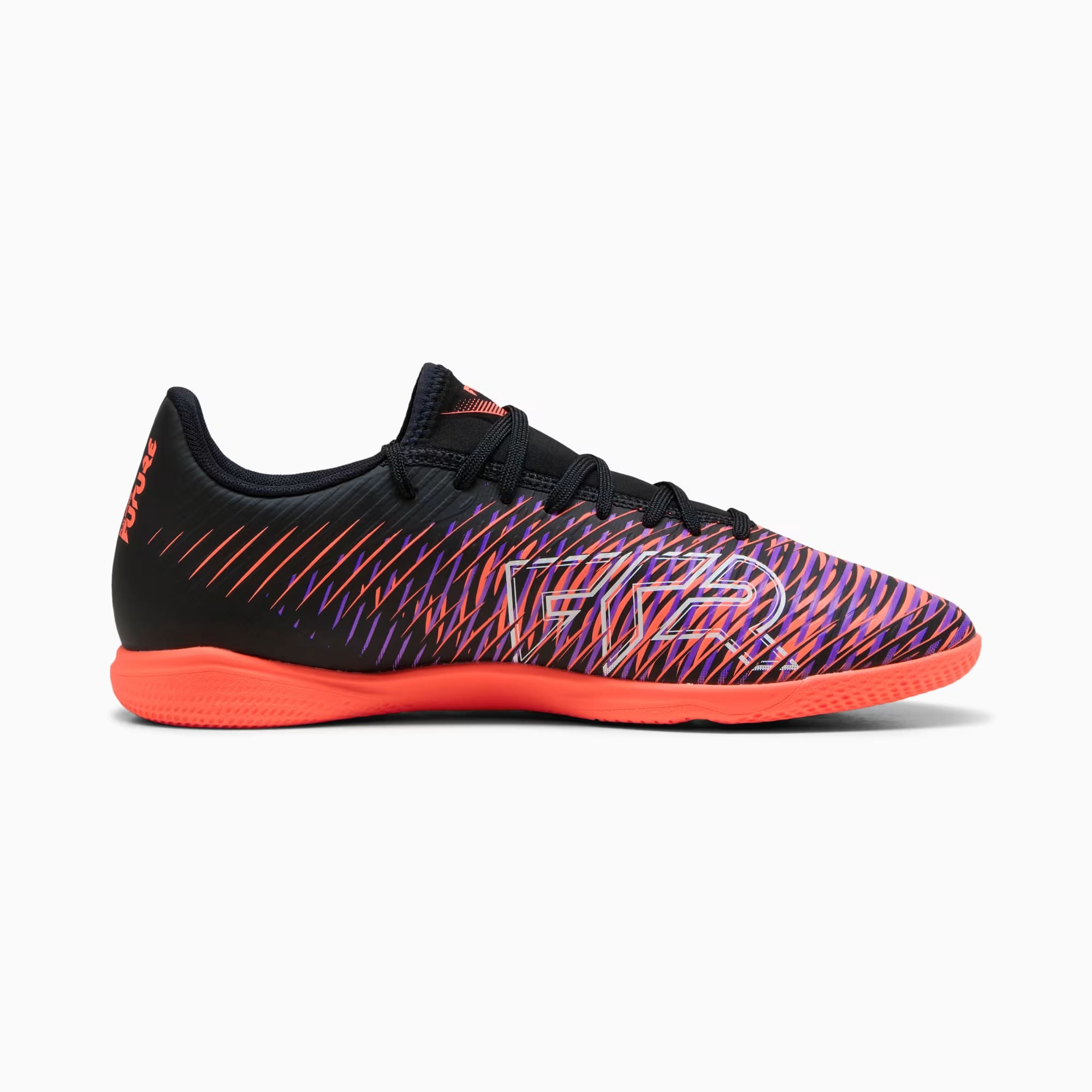CHUTEIRA FUTURE PLAY 8 IN 108379 01-PUMA BLACK/PUMA WHITE-GLOWING RED 39