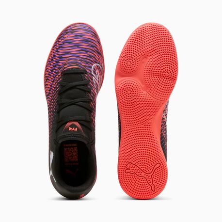 CHUTEIRA FUTURE PLAY 8 IN 108379 01-PUMA BLACK/PUMA WHITE-GLOWING RED 39