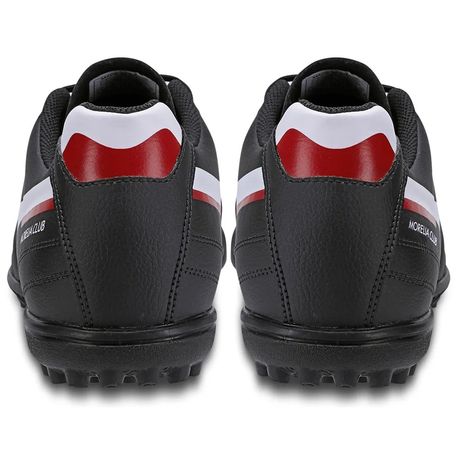 CHUTEIRA MORELIA CLUB AS SOC  107681681 PRETO/BRANCO/VERMELHO 38