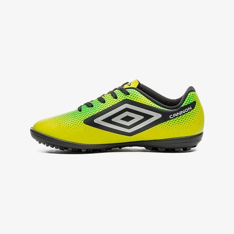 CHUTEIRA CANNON HG JR SOC  U07FB00237 618-VERDE LIMAO/PRETO/PRATA 36