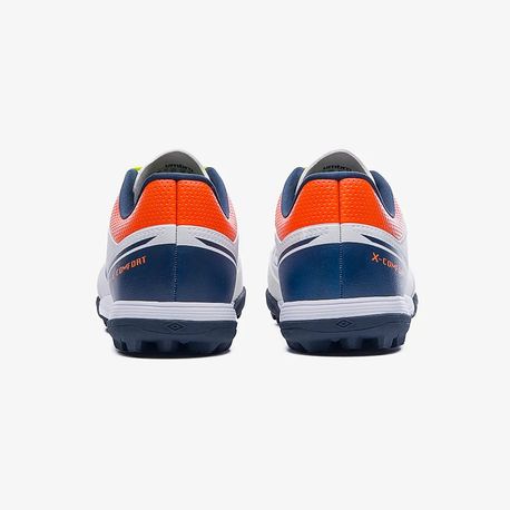CHUTEIRA X-COMFORT SOC  U01FB00254 263-BRANCO/LARANJA/ROYAL 37