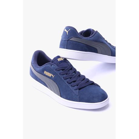 TENIS SMASH V2 BDP 367147 64-PEACOAT/CASTLEROCK/PUMA TEAM GOLD 39