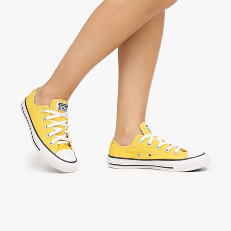 TENIS CHUCK TAYLOR ALL STAR CT0420 CT0420 0034-AMARELO VIVO/PRETO/BRANCO 37