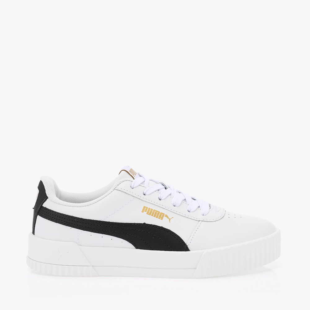 TENIS CARINA LUX BDP W 375565 59-WHT/BLK/GLD 34