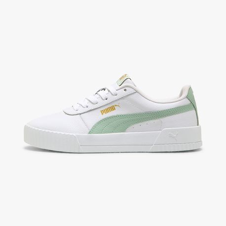 TENIS CARINA LUX BDP W 375565 62-PUMA WHITE-PUMA WHITE-FRESH MINT 34