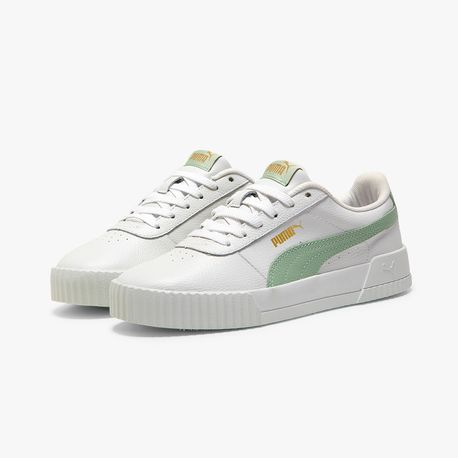 TENIS CARINA LUX BDP W 375565 62-PUMA WHITE-PUMA WHITE-FRESH MINT 34