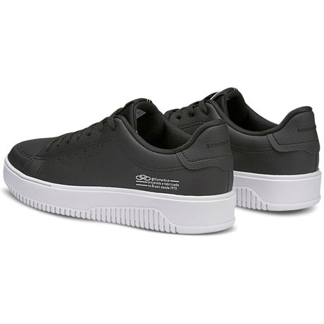 TENIS EROS/165 43448165  PRETO/BRANCO 38