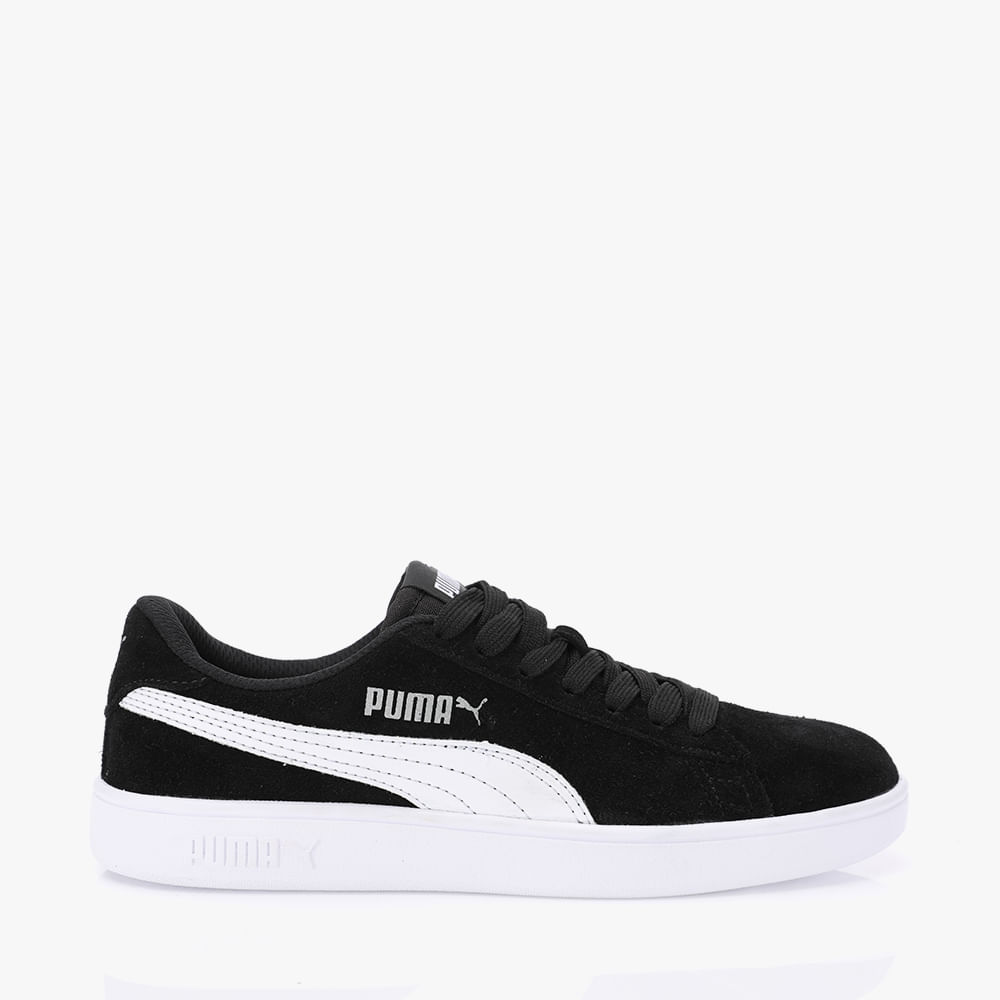 TENIS SMASH V2 W 386162 PUMA BLACK-PUMA WHITE-PUMA SILVER 34