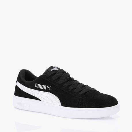 TENIS SMASH V2 W 386162 PUMA BLACK-PUMA WHITE-PUMA SILVER 34