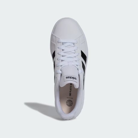 TENIS GRAND COURT BASE 2 0 W IQ7281 WHITE/BLACK/WHITE 34