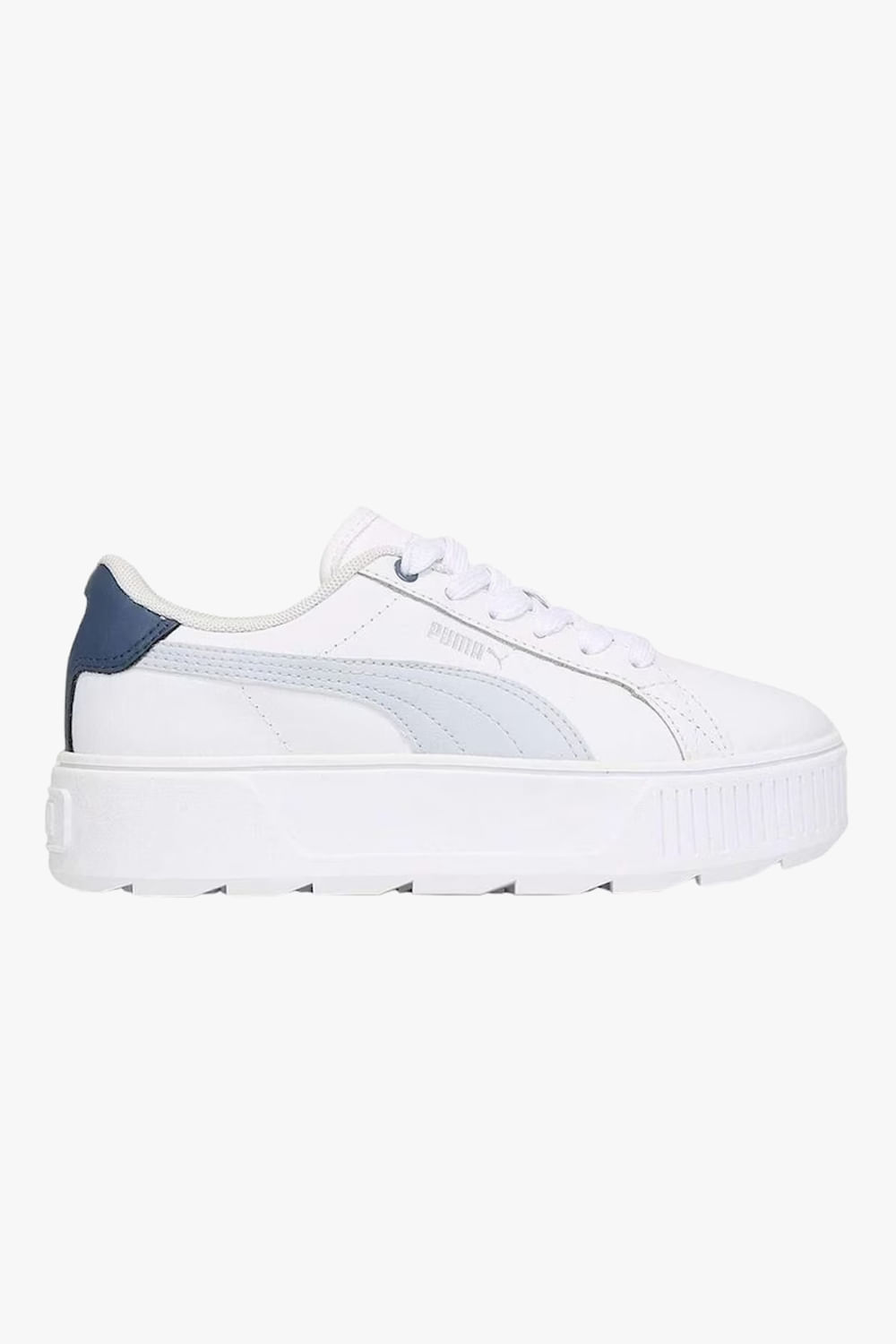 TENIS KARMEN L BDP W 390554 PUMA WHITE-PLATINUM GRAY 39