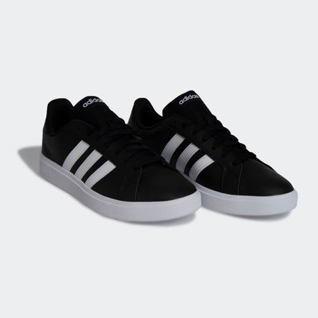 TENIS GRAND COURT BASE 2 0 SIMP IQ5680 CBLACK/FTWWHT/CBLACK 38