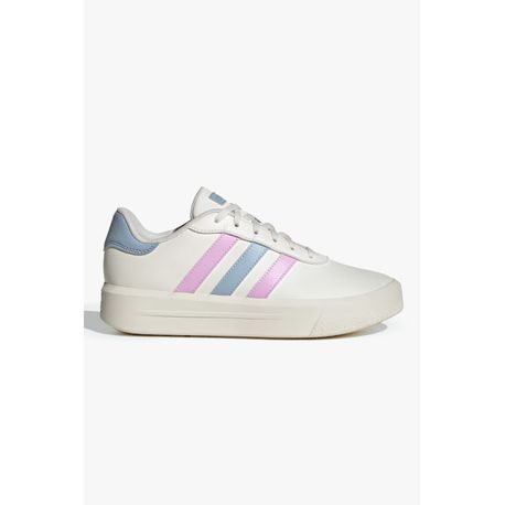 TENIS COURT PLATFORM W IE9987 WHITE/WHITE/BLUE 37