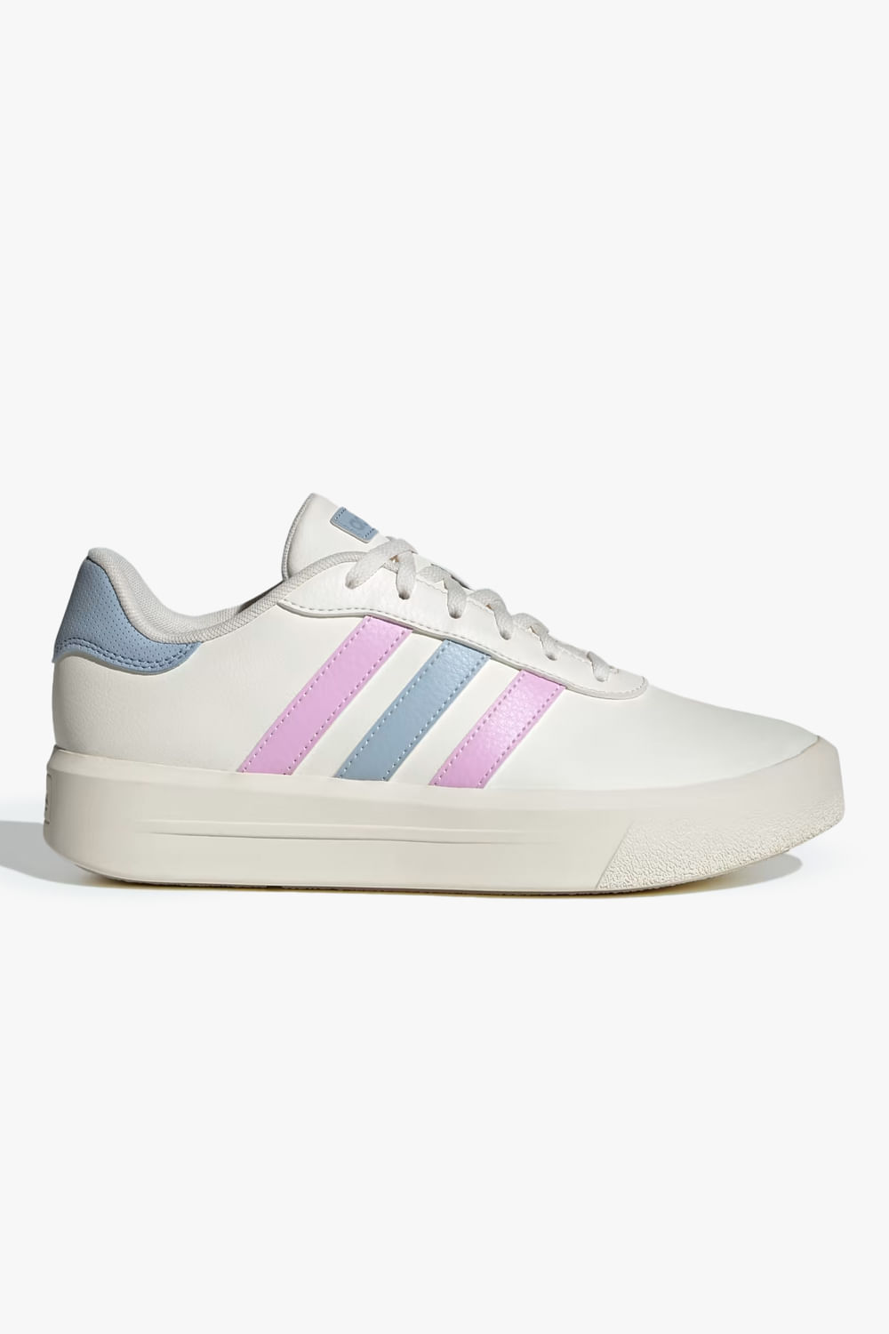 TENIS COURT PLATFORM W IE9987 WHITE/WHITE/BLUE 37