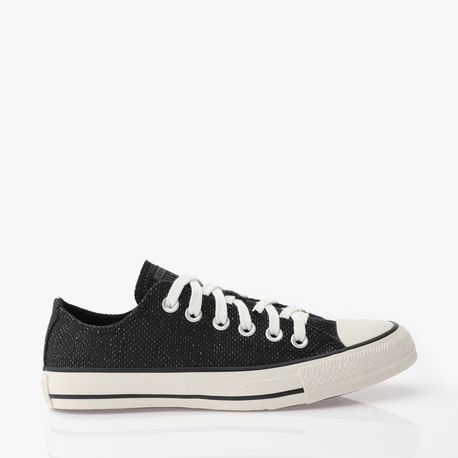 TENIS CHUCK TAYLOR ALL STAR CT1855 CT1855 0001-PRETO/PRATA PURO/AMENDOA 38