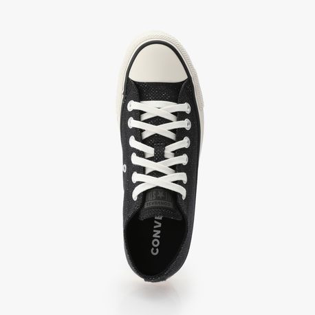 TENIS CHUCK TAYLOR ALL STAR CT1855 CT1855 0001-PRETO/PRATA PURO/AMENDOA 38