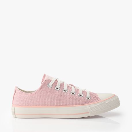 TENIS CHUCK TAYLOR ALL STAR CT1855 CT1855 0002-ROSA ESCURO/PRATA PURO/AMENDOA 37