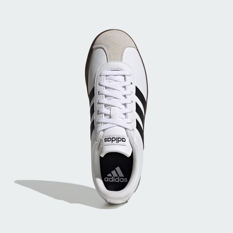 TENIS VL COURT BASE W ID3714 FTWWHT/CBLACK/GREONE 34