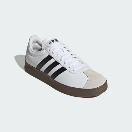 TENIS VL COURT BASE W ID3714 FTWWHT/CBLACK/GREONE 34