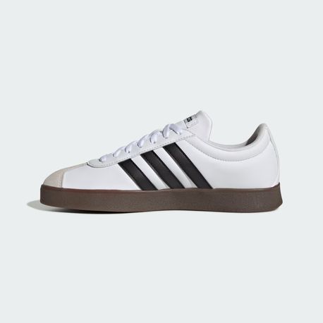 TENIS VL COURT BASE W ID3714 FTWWHT/CBLACK/GREONE 34