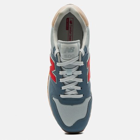 TENIS NB 500V2 M GM500 AC2-MARINHO/VERMELHO 41