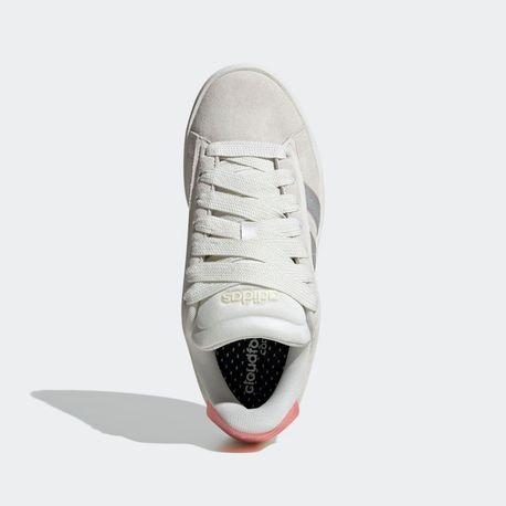TENIS GRAND COURT ALPHA JH9731 OFF WHITE / SILVER METALLIC / SEMI PINK SPARK 36