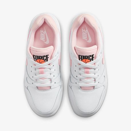TENIS FULL FORCE LO BG FV5929-107 107-WHITE/ECHO PINK-BRT MANGO-BLACK 37