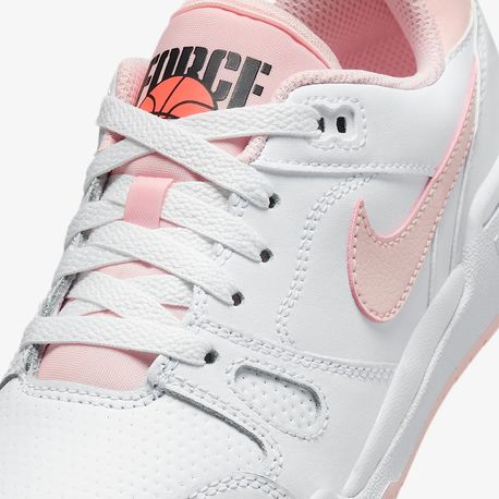TENIS FULL FORCE LO BG FV5929-107 107-WHITE/ECHO PINK-BRT MANGO-BLACK 37