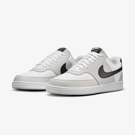 TENIS COURT VISION LO HV0927-097 097-GREY FOG/BLACK-WHITE 37