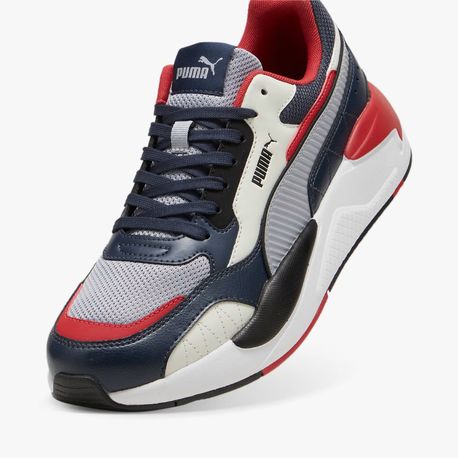 TENIS X-RAY 2 SQUARE BDP 368651 88-CLUB NAVY-GRAY FOG-VAPOR GRAY-CLUB RED 38