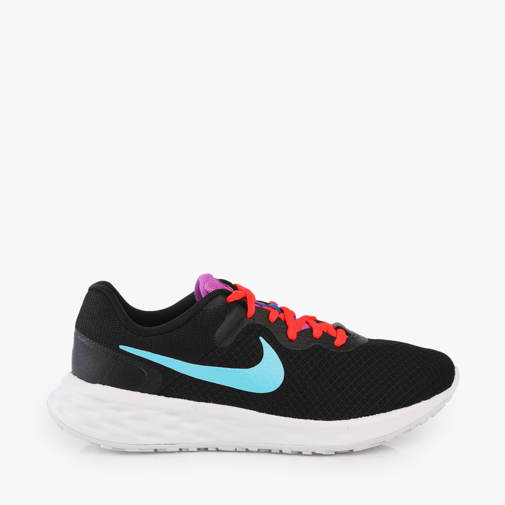 TENIS REVOLUTION 6 W DC3729-011 BLACK/BALTIC BLUE-BRIGHT CRIMSON 38
