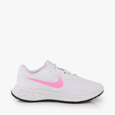TENIS REVOLUTION 6 W DC3729-103 WHITE/PINK SPELL-FOSSIL STONE-BLACK 35