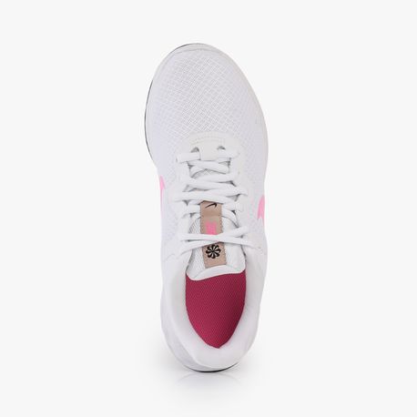 TENIS REVOLUTION 6 W DC3729-103 WHITE/PINK SPELL-FOSSIL STONE-BLACK 35
