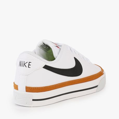 TENIS COURT LEGACY NN W DH3161-100 WHITE/BLACK-DESERT OCHRE-TEAM ORANGE 37