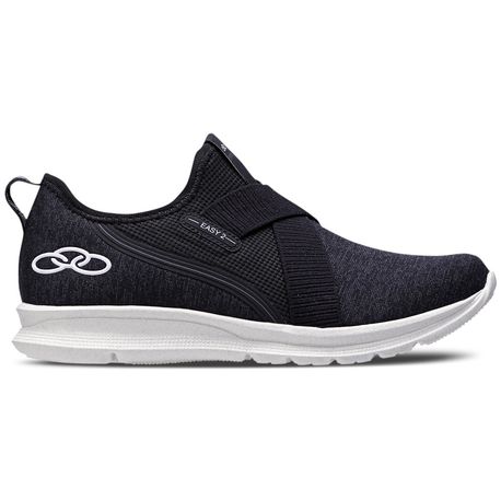 TENIS EASY 2 W 43605213 001-PRETO/BRANCO 34