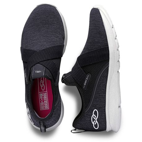 TENIS EASY 2 W 43605213 001-PRETO/BRANCO 34