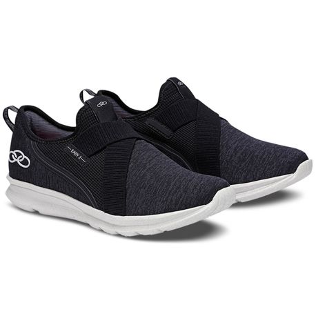 TENIS EASY 2 W 43605213 001-PRETO/BRANCO 34