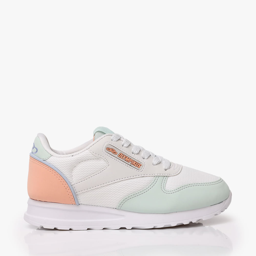 TENIS JOGGING 101 W 43440197 BRANCO MILITAR 34