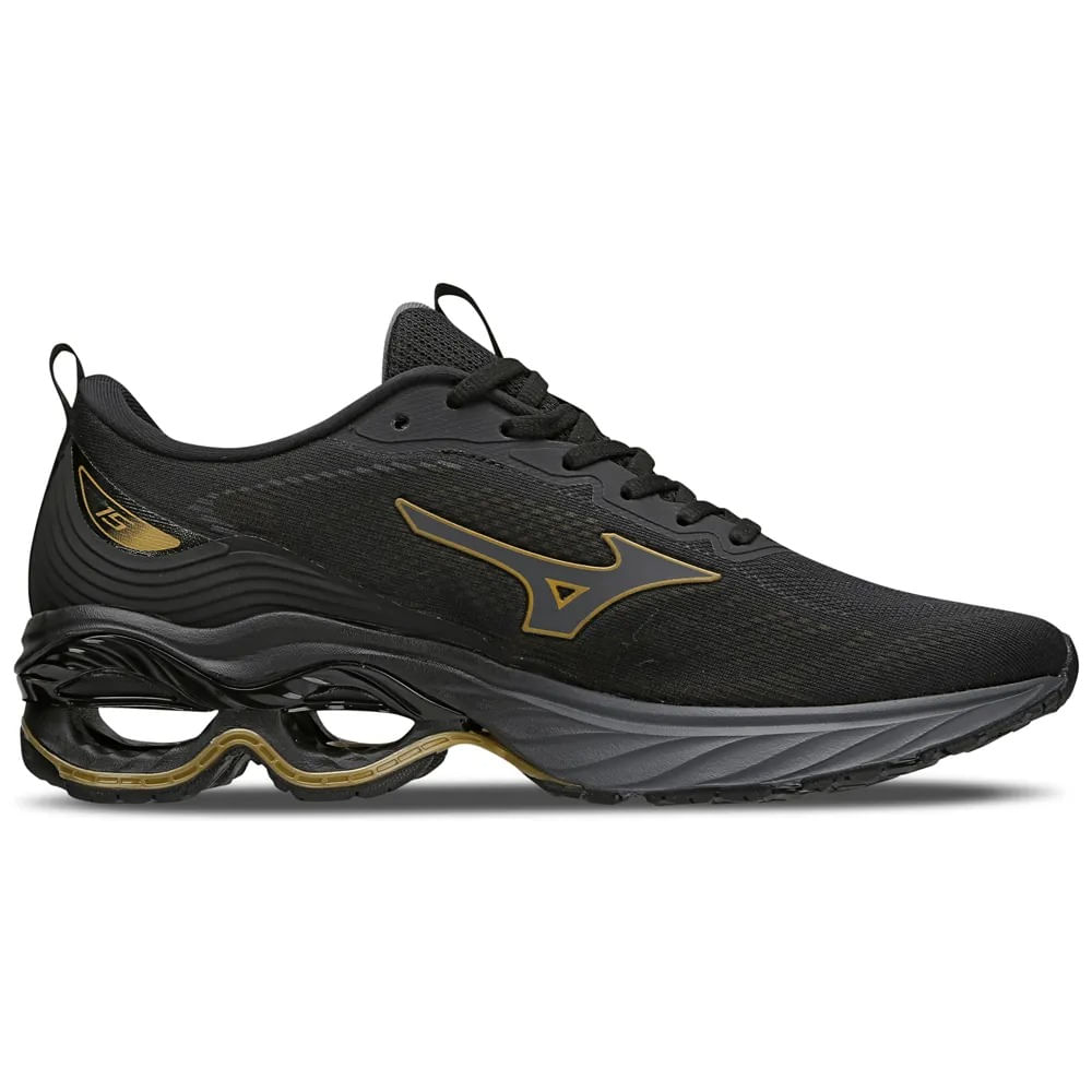 CDG20 TENIS WAVE FRONTIER 15 101066066  801-PRETO/OURO 39