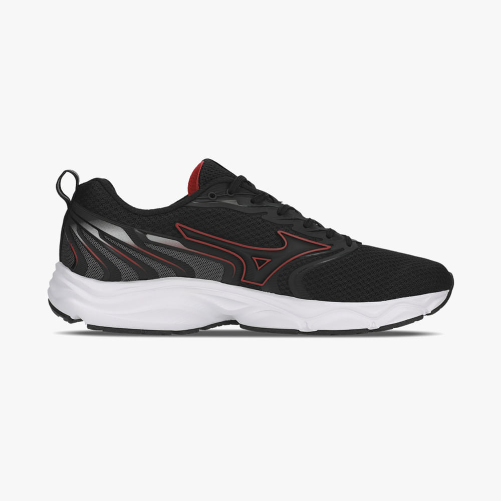 TENIS JET 7 101089089  PRETO/VERMELHO 38