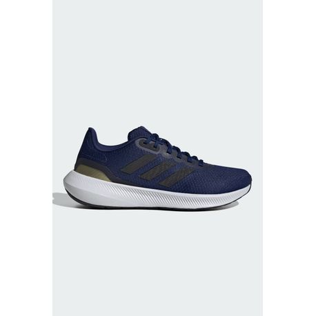 TENIS RUNFALCON 3 0 W IE0747 DARK BLUE / CORE BLACK / GOLD METALLIC 35