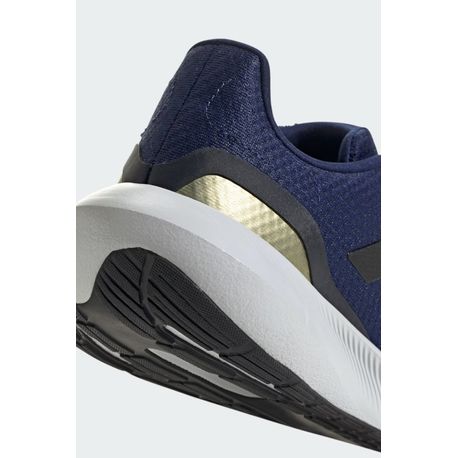 TENIS RUNFALCON 3 0 W IE0747 DARK BLUE / CORE BLACK / GOLD METALLIC 35